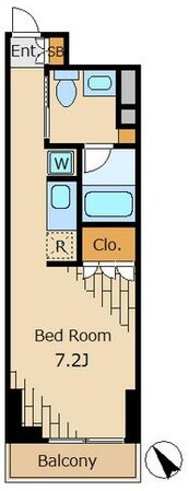 レジディア渋谷の物件間取画像